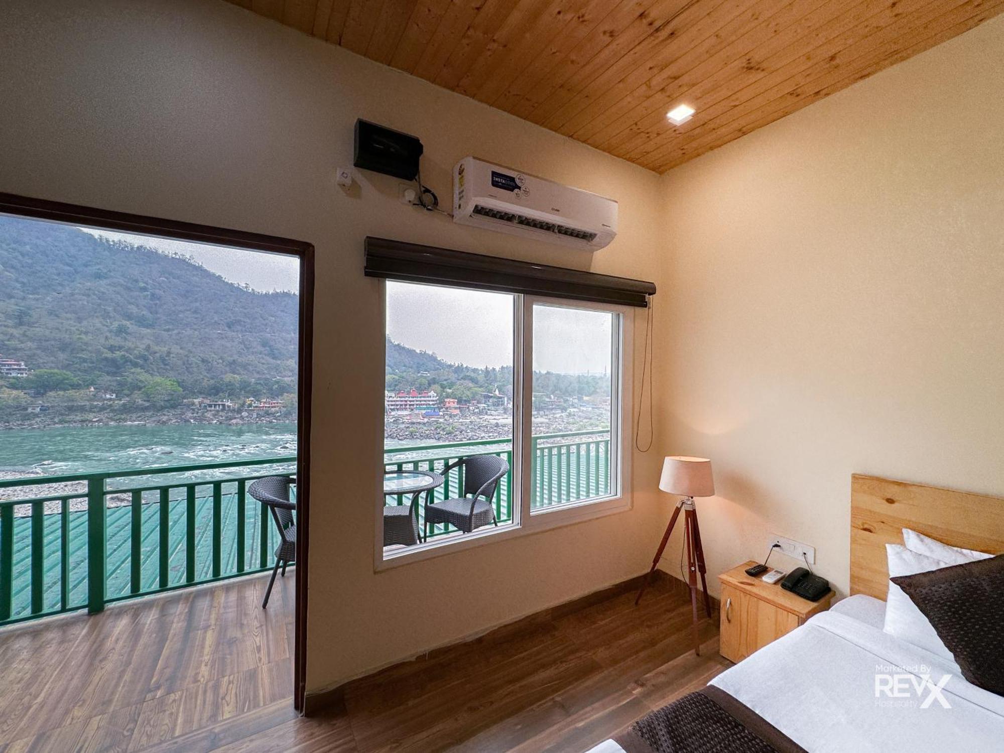 The Leisure Cave On The Ganges Hotell Rishīkesh Exteriör bild