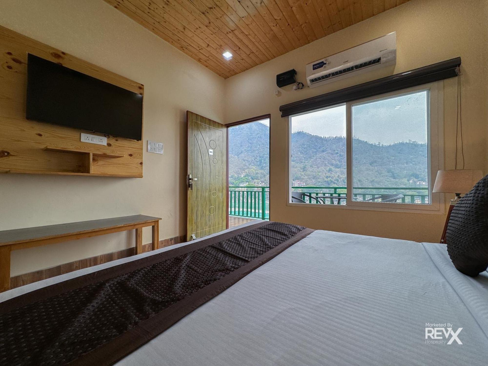 The Leisure Cave On The Ganges Hotell Rishīkesh Exteriör bild