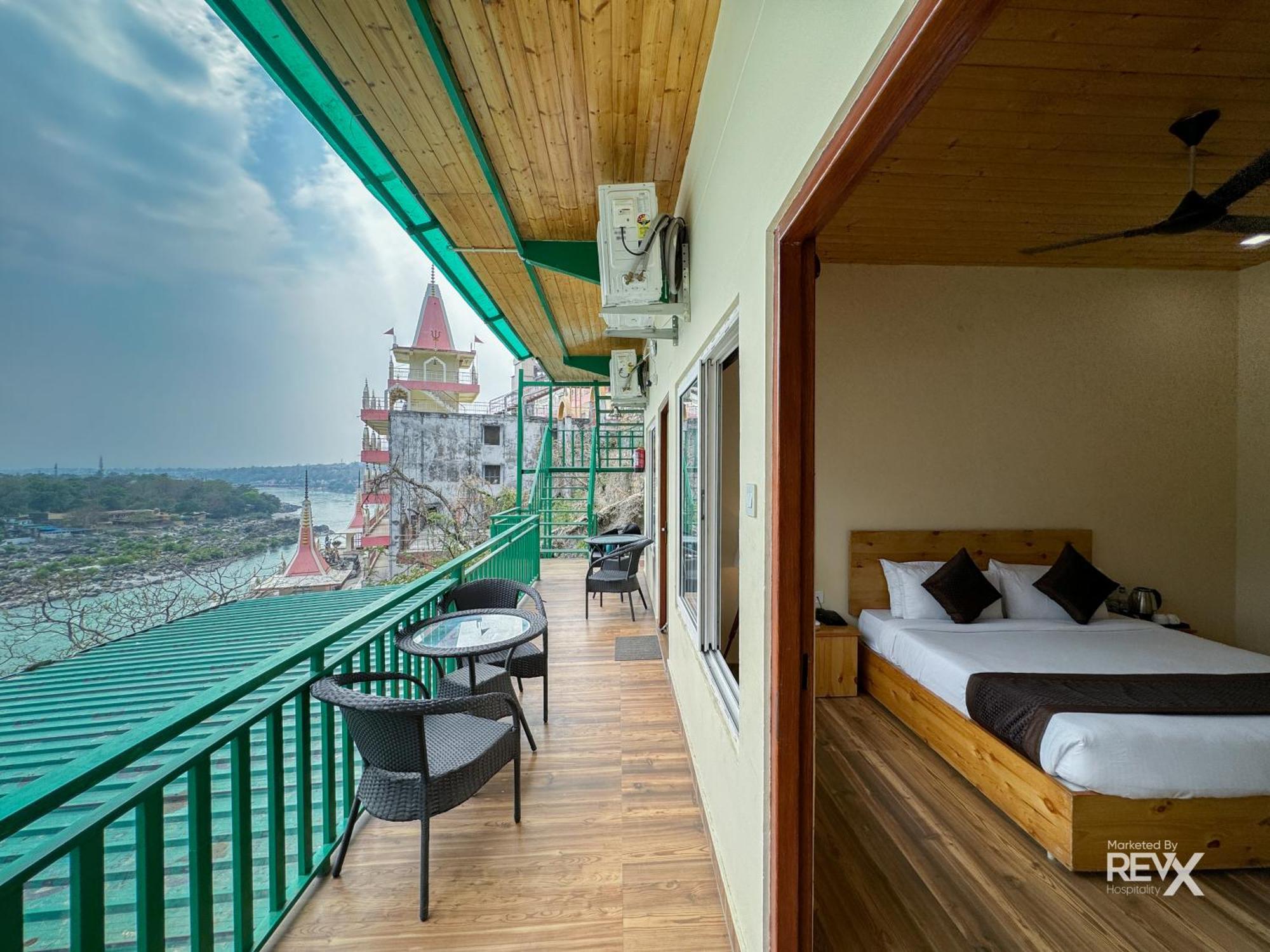 The Leisure Cave On The Ganges Hotell Rishīkesh Exteriör bild